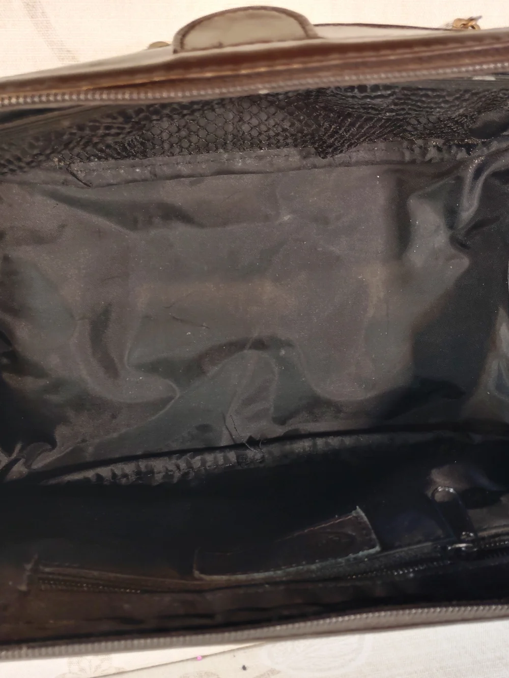 Amerileather Classic Brown Leather Men’s Toiletry/Travel Bag -